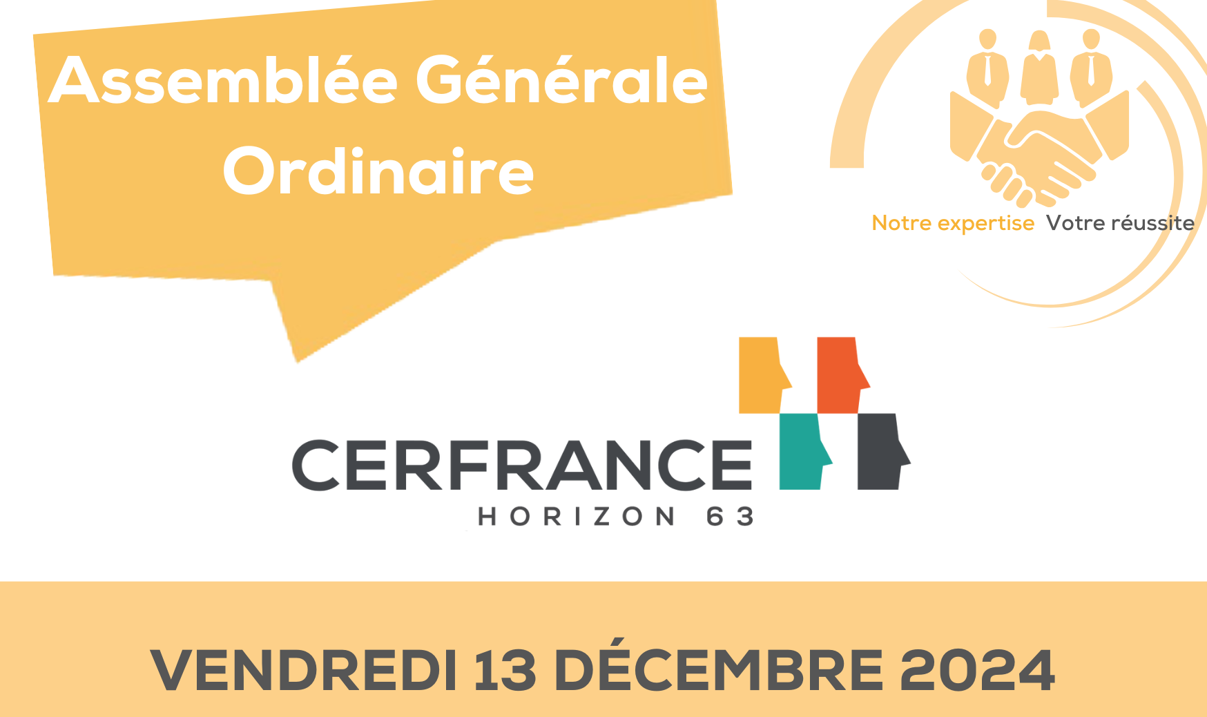 Assemblée Générale Ordinaire Cerfrance Horizon 63